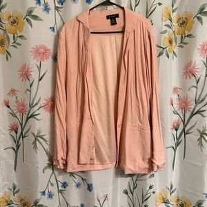 Light Pink Oversized Blazer